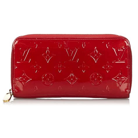 red louis vuitton wallet|zippy wallet louis vuitton.